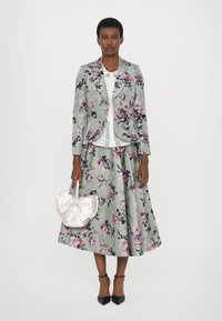 Alice + Olivia NILDA VOLUMINOUS SKIRT - A-lõikeline seelik - sage/multi-coloured