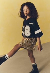 Next REGULAR FIT - Trapecinis sijonas - black gold