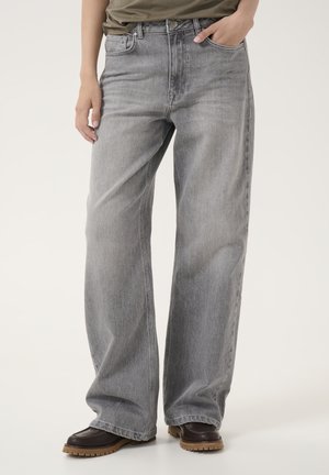 35 THE LOUIS 139  HIGH WIDE Y - Straight leg jeans - light grey wash