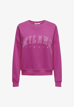 ONLY Sweatshirt - rose violet