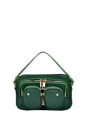 HELENA - Sac à main - donkergroen goud