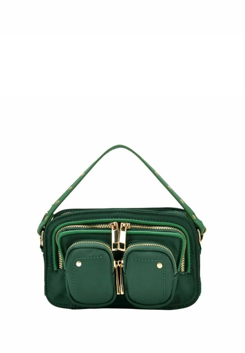 Núnoo HELENA - Handtas - donkergroen goud