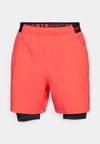 VANISH WOVEN - Shorts 2 en 1 - racer red/black