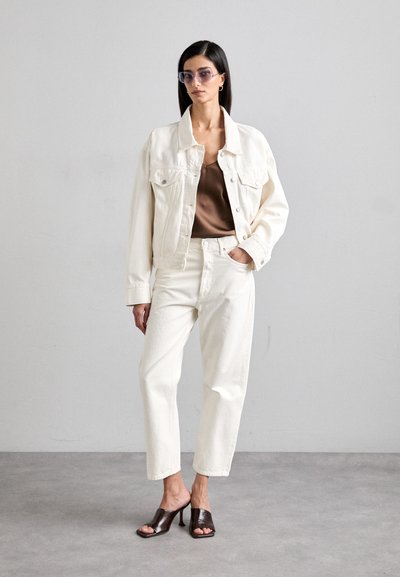 Agolde MARTIKA JACKET - Džínová bunda - fortune cookie/natural
