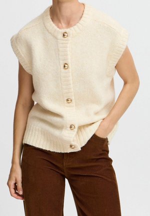 Chaqueta de punto - beige