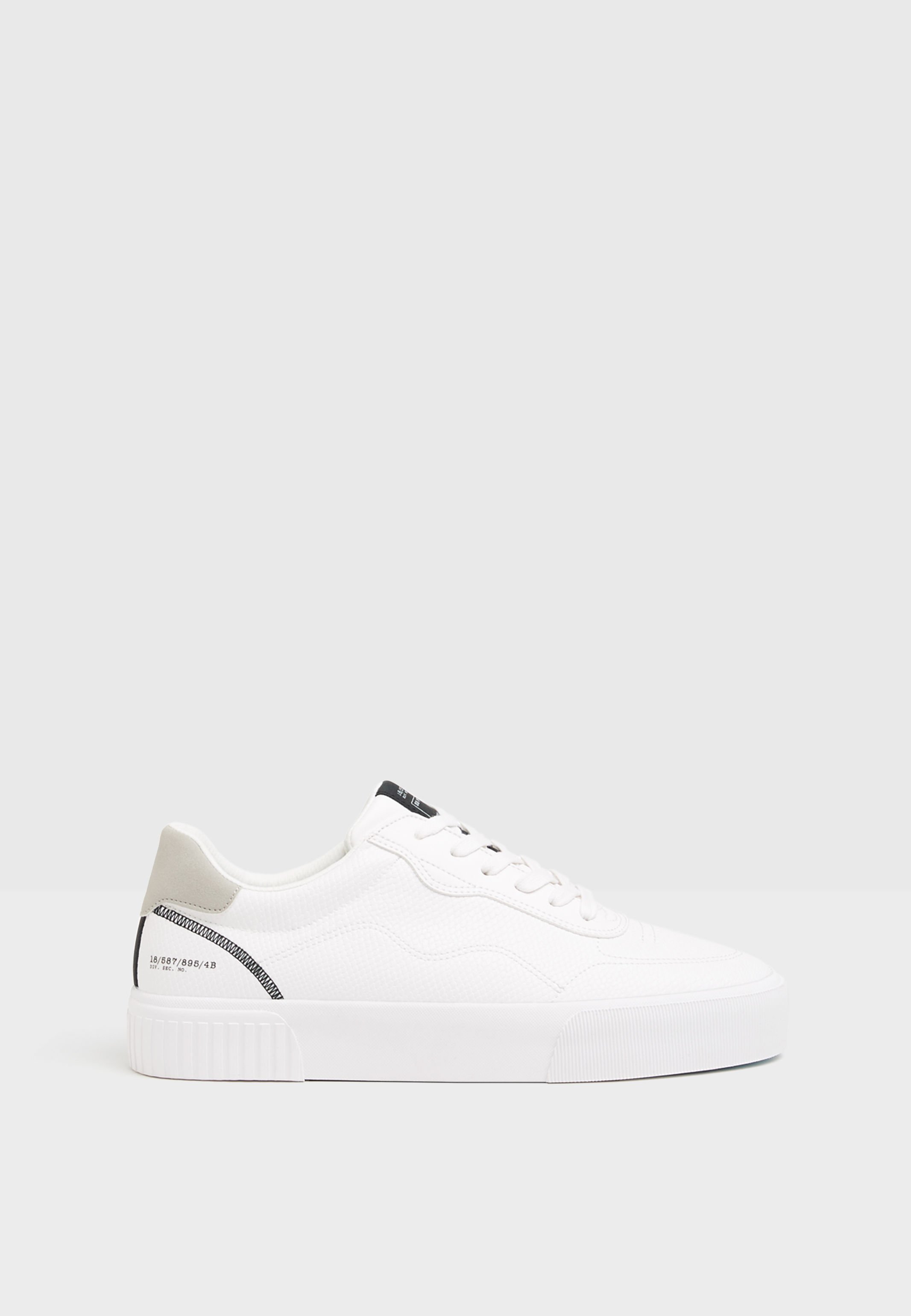 MIT TIERPRÄGUNG Sneakers white MIT TIERPRÄGUNG Sneakers white