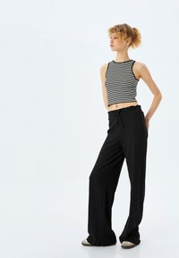 Koton WIDE LEG - Bukser - black
