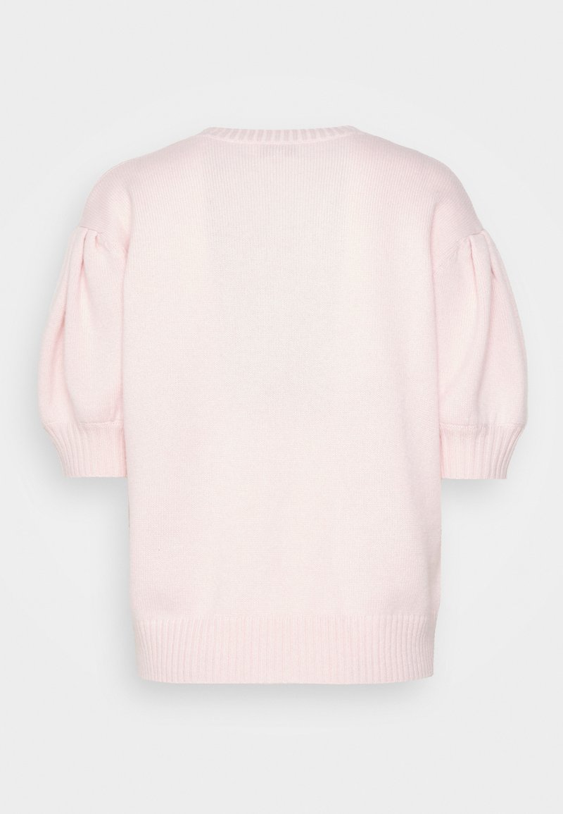 Damen Strickjacken | Davida Cashmere PUFF SHORT SLEEVE CARDIGAN Strickjacke light pink/pink - RO35072 Damen Strickjacken | Davida Cashmere PUFF SHORT SLEEVE CARDIGAN Strickjacke light pink/pink - RO35072