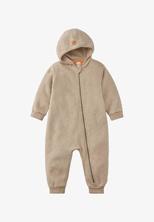 hessnatur, HESSNATUR SOFTFLEECE OVERALL REGULAR UNISEX - Jumpsuit - gold-coloured