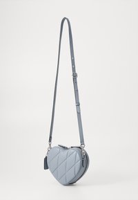 COACH QUILTED HEART  - Borsa a tracolla - grey blue