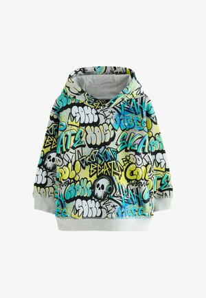 Next, Kapuzenpullover - blue graffiti