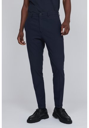 Pantalones chinos - mottled dark blue