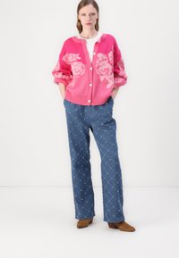 Cras ROSE CARDIGAN - Vesta na kopčanje - pink