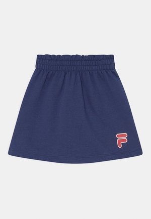 BENDECINA SKIRT - Spódnica mini - medieval blue