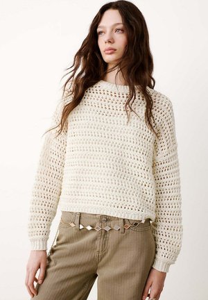 Mango Kids, TEEN - Svetrík - off white