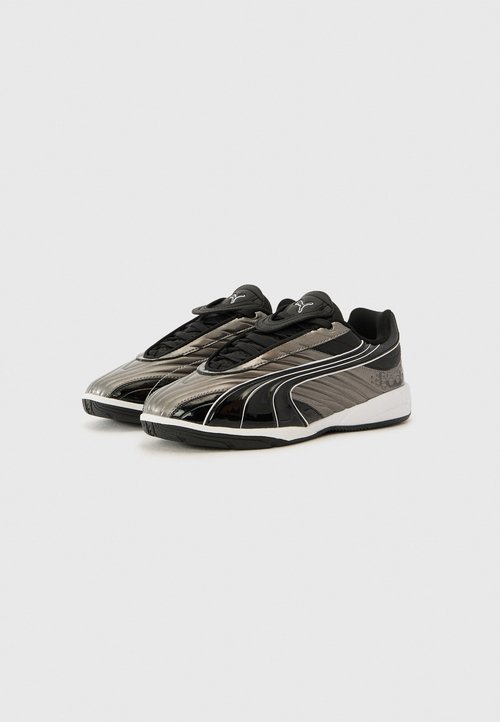 PUMA V S2 GOALGETTER JR UNISEX - Trainers - aged silver-coloured/black — foto 2