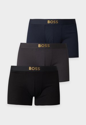 BOSS, TRUNK LOGO 3 PACK - Боксерки - black