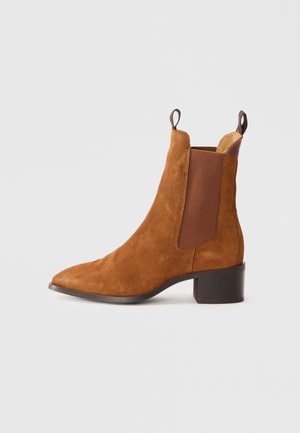 BROOMLY - Støvletter - cognac
