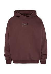 Harlem Soul HARLEM SOUL ELY-AS MIT BACKPRINT - Kapuzenpullover - cranberry juice