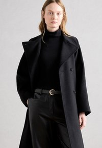 Anna Field LEATHER - Riem - black/gold-coloured