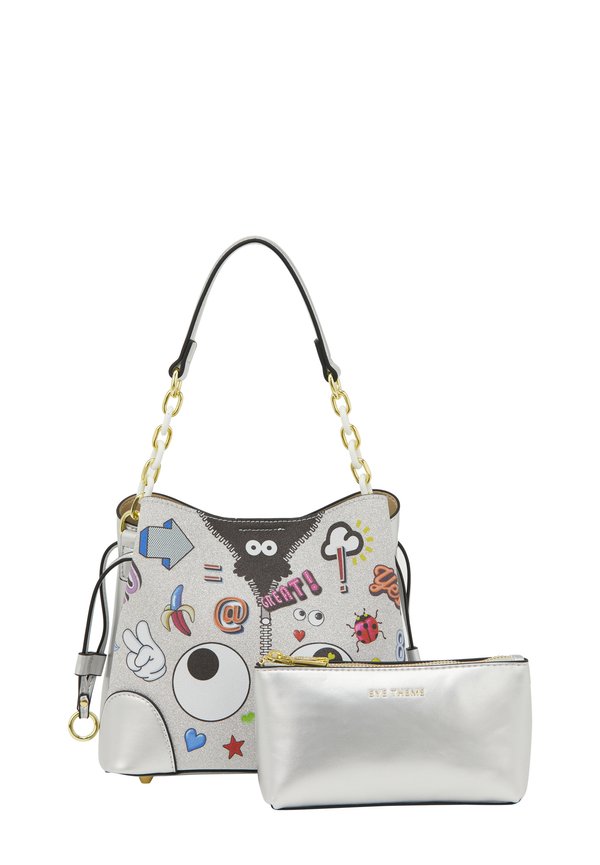 pop EYETHEME - Kosmetiktasche - silver