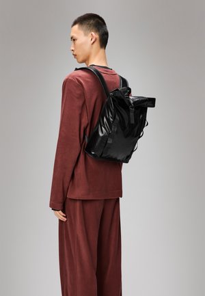 ROLLTOP RUCKSACK MINI UNISEX - Reppu - black
