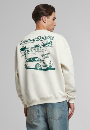 Another Cotton Lab SUNDAY DRIVING UNISEX - Felpa - white