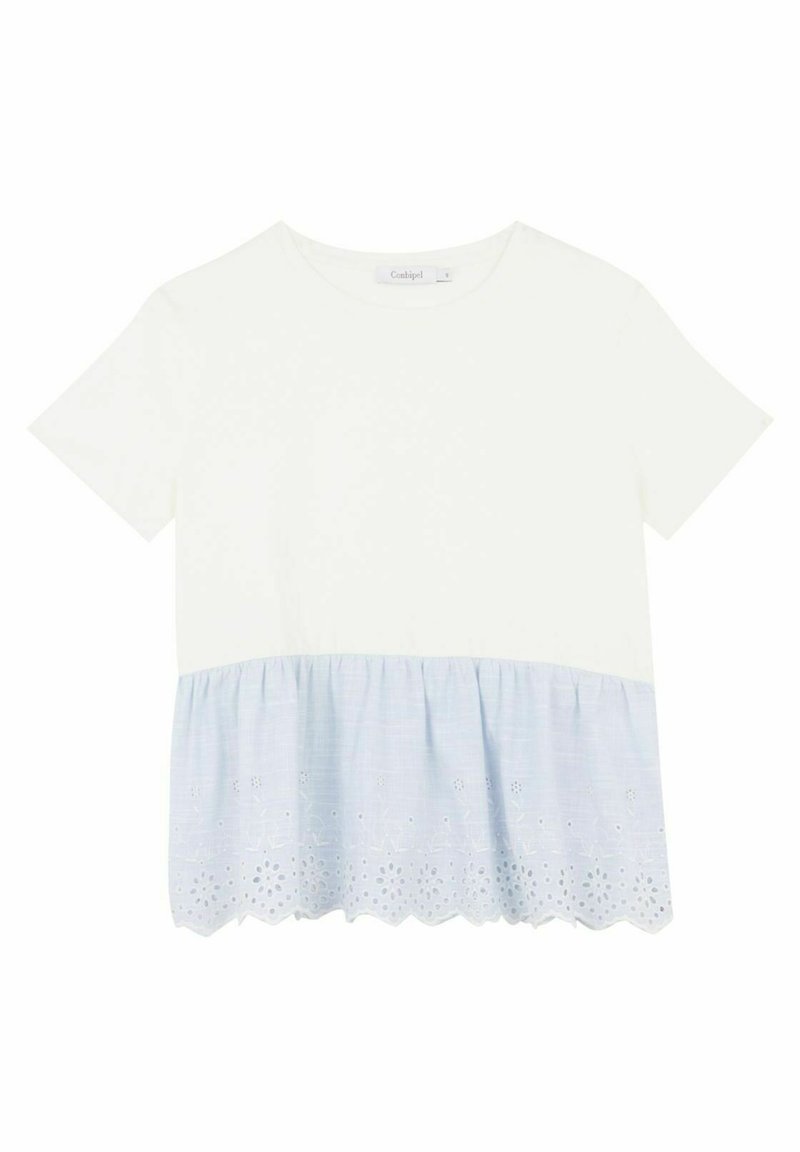 Damen T-Shirts | Conbipel WITH SANGALLO T-Shirt print carta da zucchero/blaugrau - KY64955 Damen T-Shirts | Conbipel WITH SANGALLO T-Shirt print carta da zucchero/blaugrau - KY64955