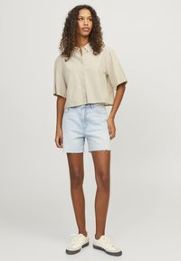JJXX KURZARM LULU - Skjortebluser - cement