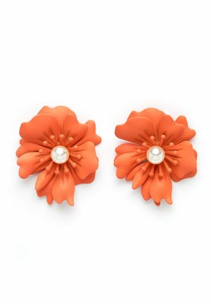 Orecchini Donna In Argento 925 Con Motivo Floreale E Rosa - Laimons, Eleganti E Senza Nichel (Diametro 10 Mm)
