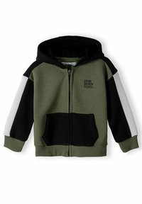 MINOTI ZIP THRU HOODIE AND JOGGERS SET - Trainingsanzug - khaki black