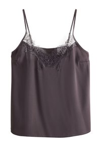 REGULAR FIT - CAMI  - Top - chocolate