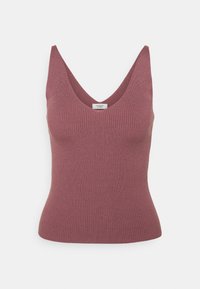 Unselected, wistful mauve