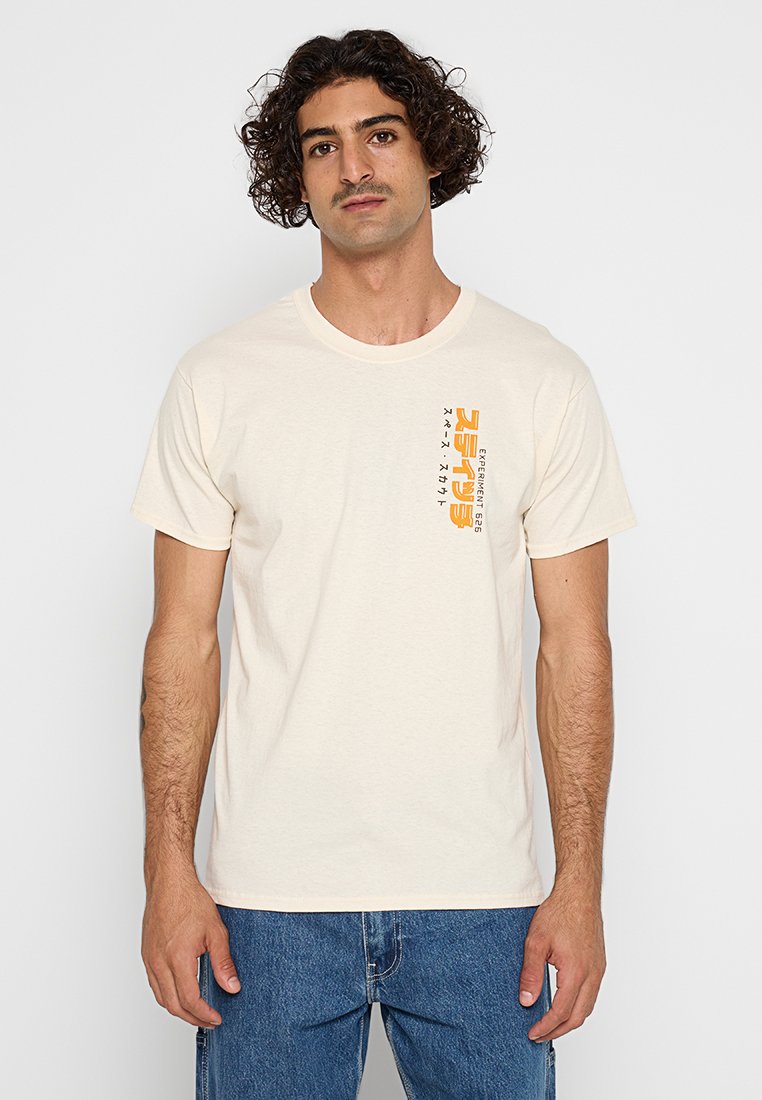 Disney T-shirt print beige