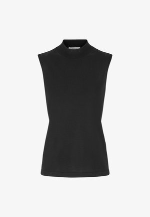 FALKE, BASIC APPAREL MOCK TOP - Top - black