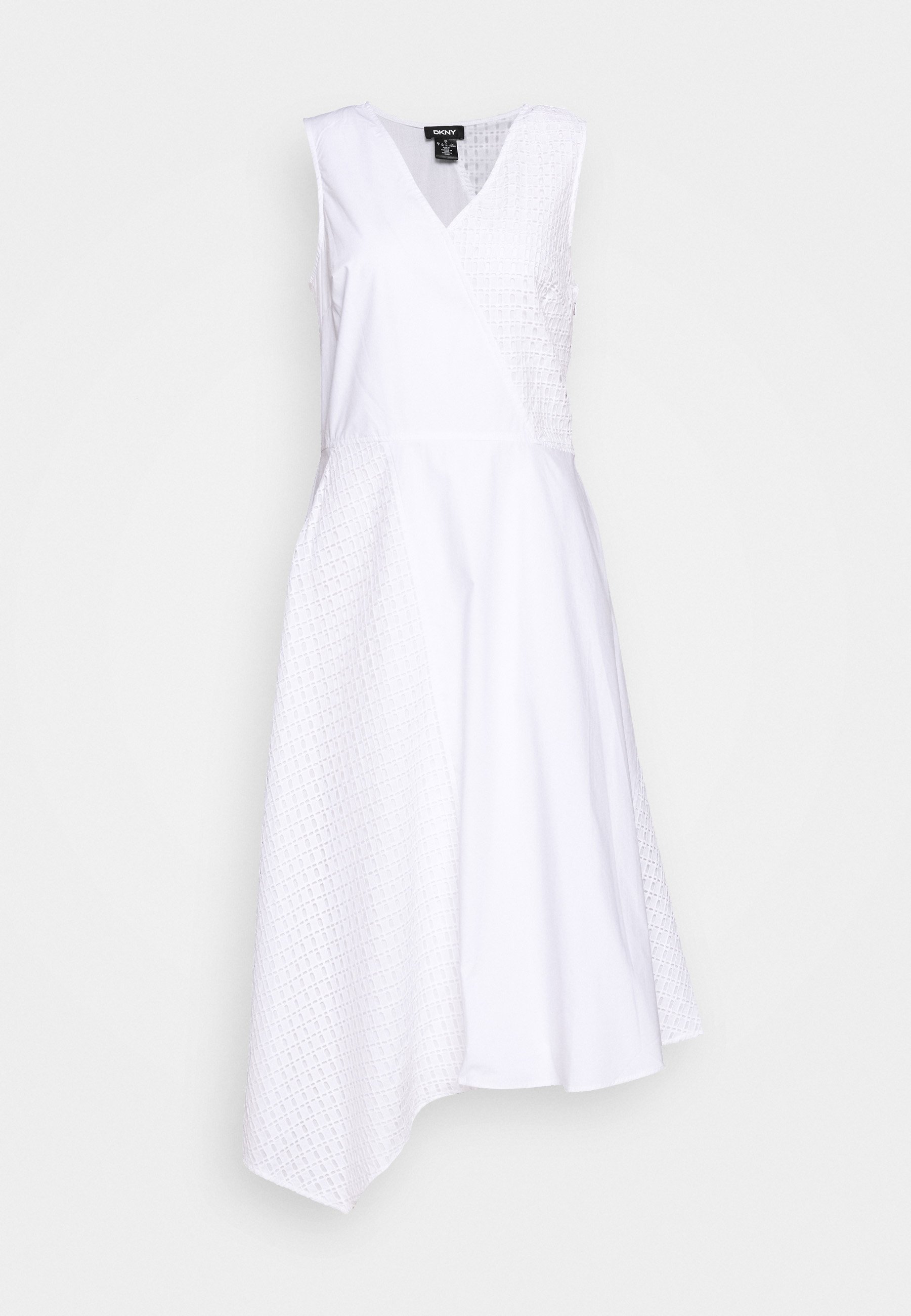 dkny black and white dress