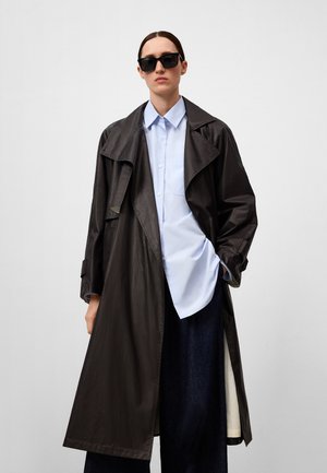 Trenchcoat - brown/ecru