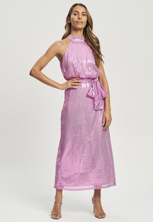 ZANI MIDI  - Vestido informal - lilac sequin