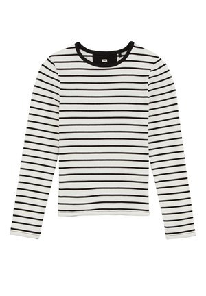 Langærmet T-shirt - black
