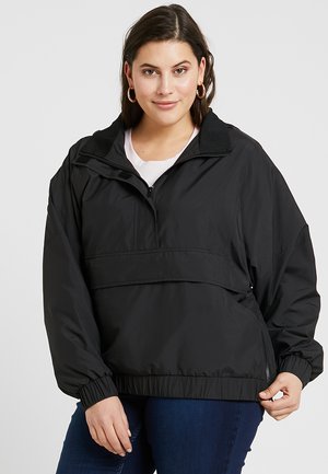 LADIES PANEL PULL OVER JACKET - Outdoorjacke - black