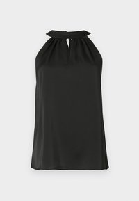 VIRAVENNA HALTERNECK - Blus - black