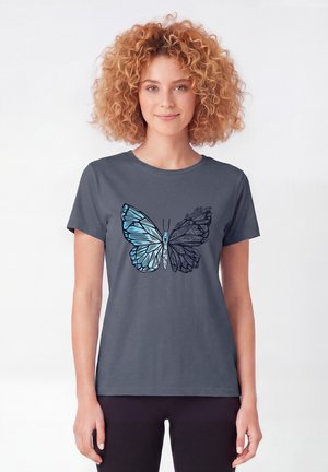 watapparel, T-shirt imprimé - blue grey