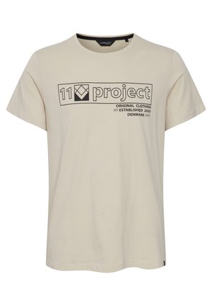 11 Project, PRMattis - T-shirt imprimé - oyster gray