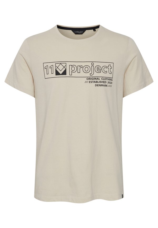 PRMattis - Print T-shirt - oyster gray2