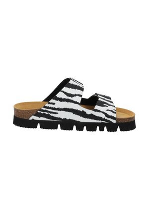 KORFU WILD - Sandalen - weiß zebra