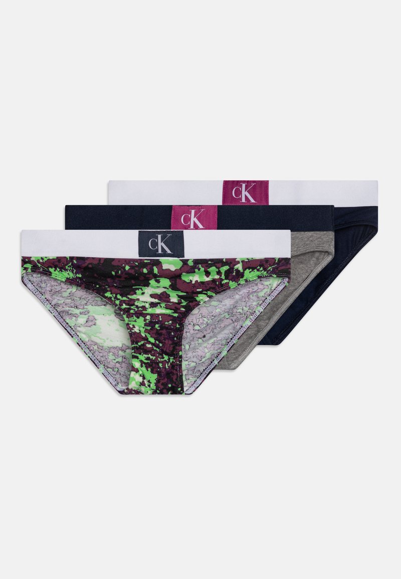 Calvin Klein Underwear 3 PACK Slip green/nero Zalando.it