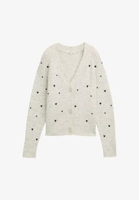 Wybrany, beige heart embroidery