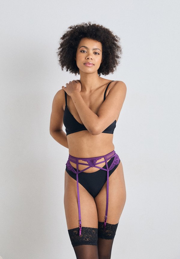 ANNA SUSPENDER BELT - Suspenders - imperial purple2