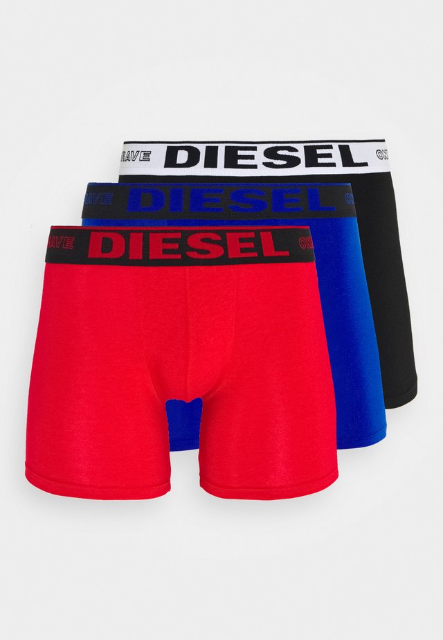 UMBX SEBASTIAN BOXER SHORTS 3 PACK - Bokserit - black/red/blue