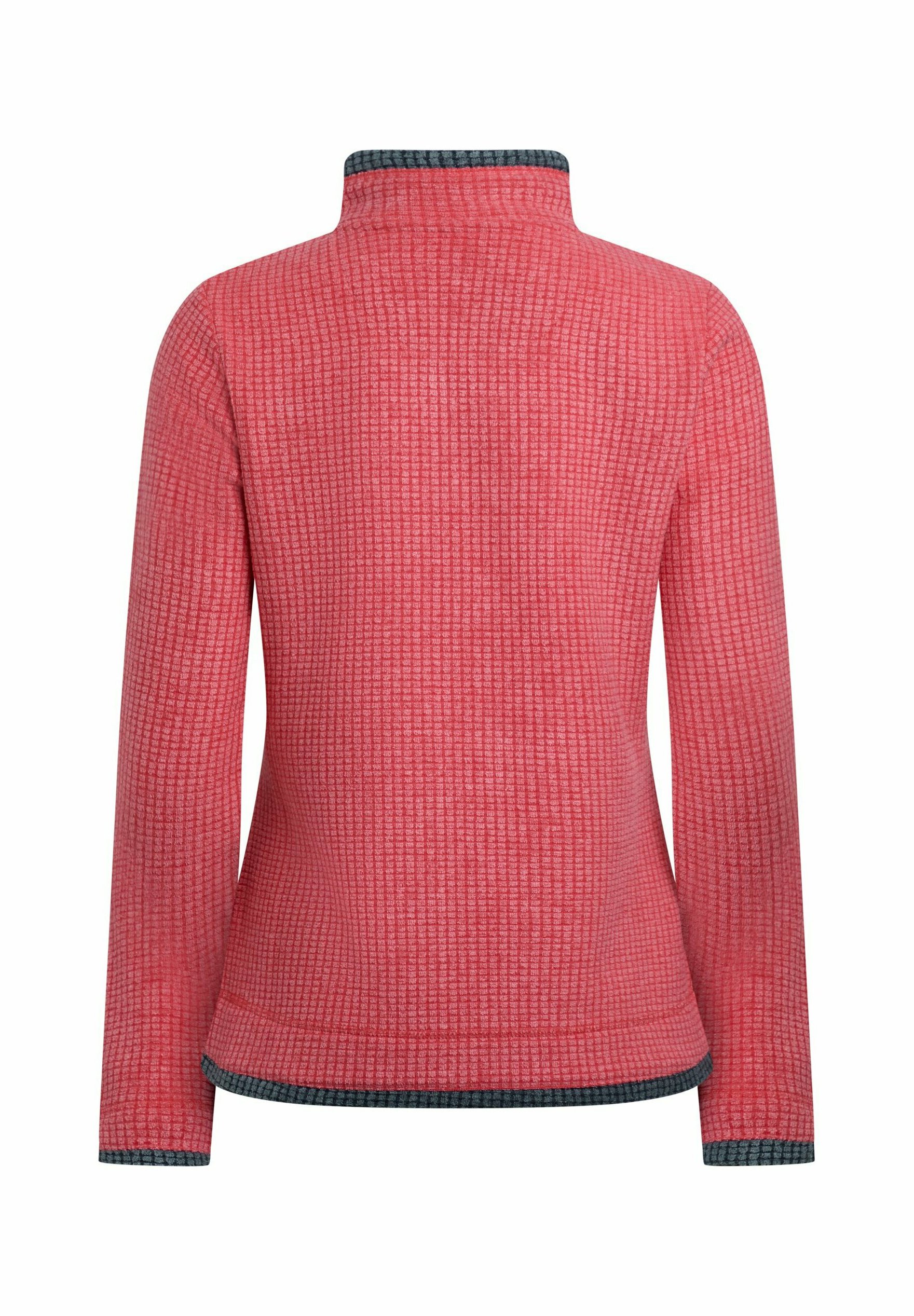 売れ筋商品|||ウィアードフィッシュ パーカー・スウェットシャツ レディース アウター BEYONCE 1/4 ZIP GRID - Fleece jumper - barberry red marl Weird Fish BEYONCE 1/4 ZIP GRID - Fleece jumper - barberry